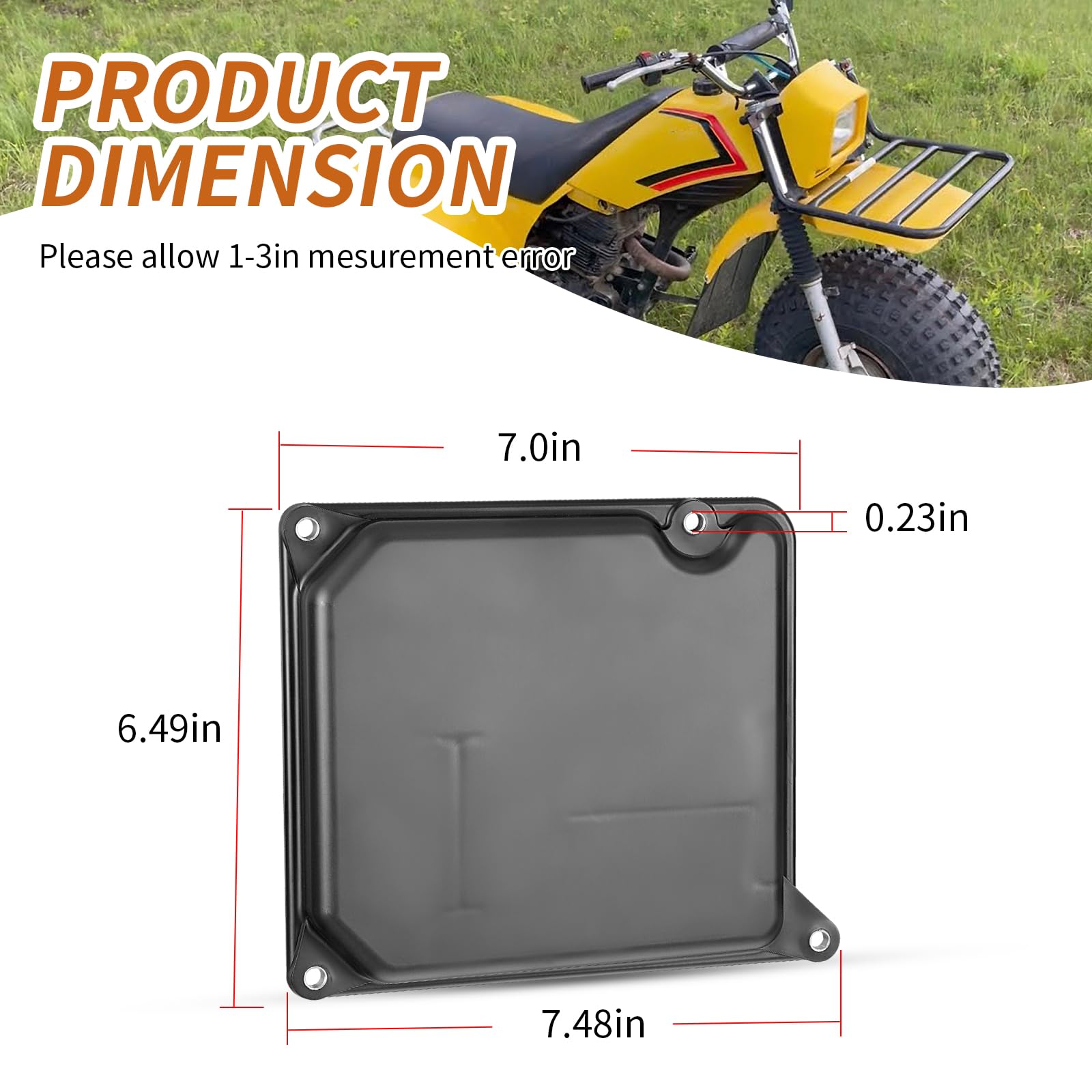 Amazon.com: Air Box Lid Cover Cap & Seal for Yamaha Big Bear
